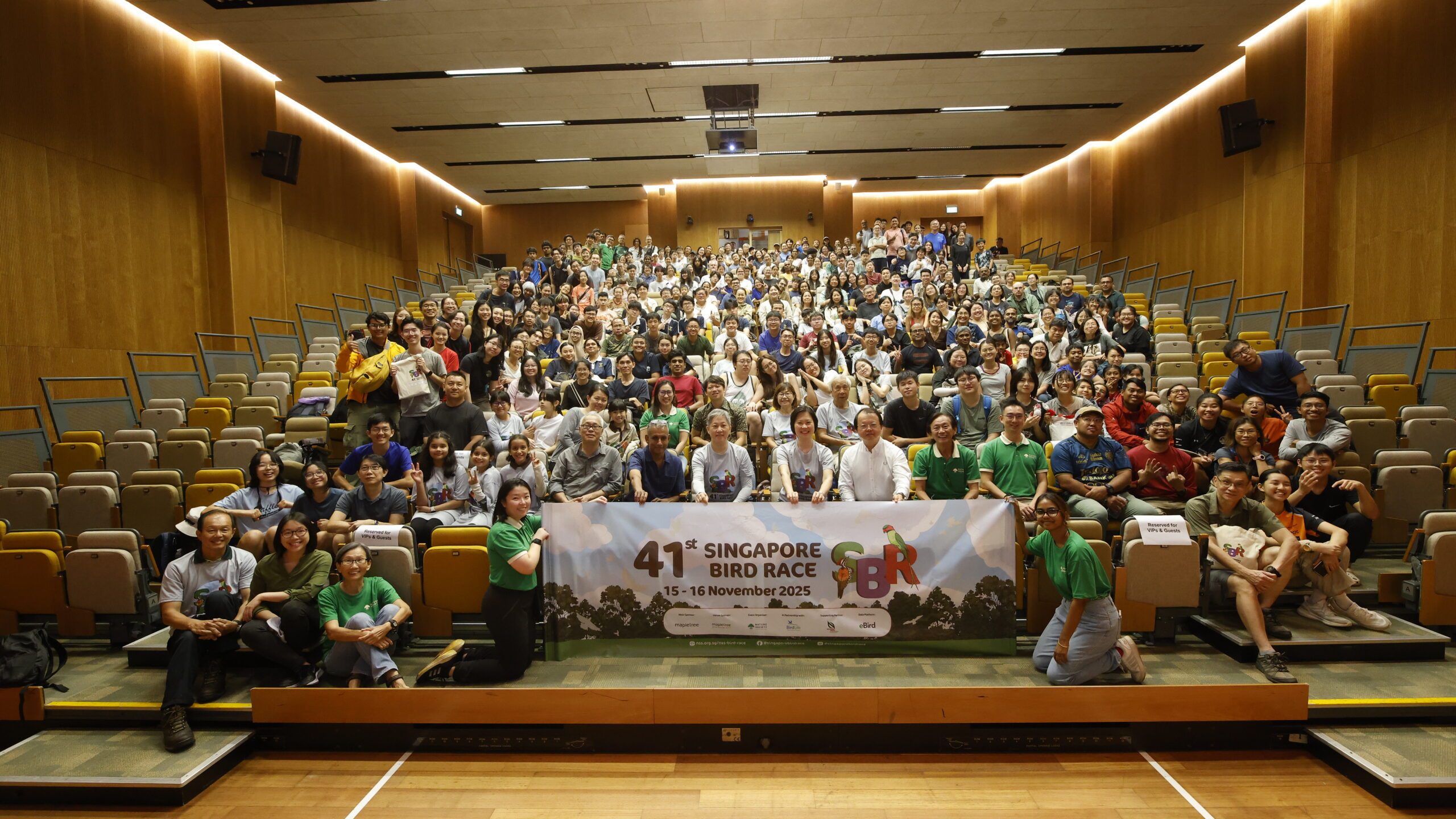Celebrating Singapore’s Woodland Birds: Record Participation at the 41st Singapore Bird Race