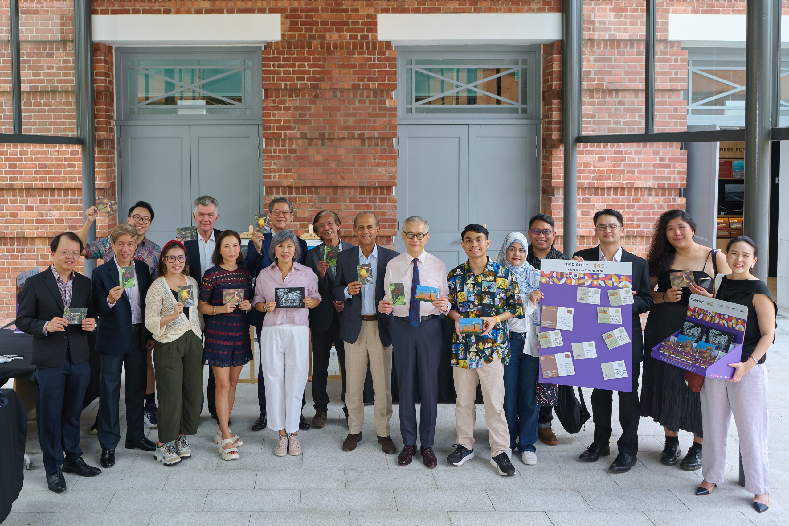Mapletree Art with a Purpose launches second phase with three new artworks; targeting S$35,000 to support artists and charities